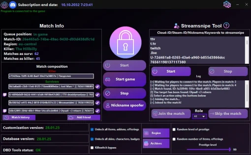 DBD Unlocker: Dead by Daylight Unlock All Tool - Image 2