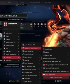 Alternative view of Dota 2 Umbrella + Skin changer