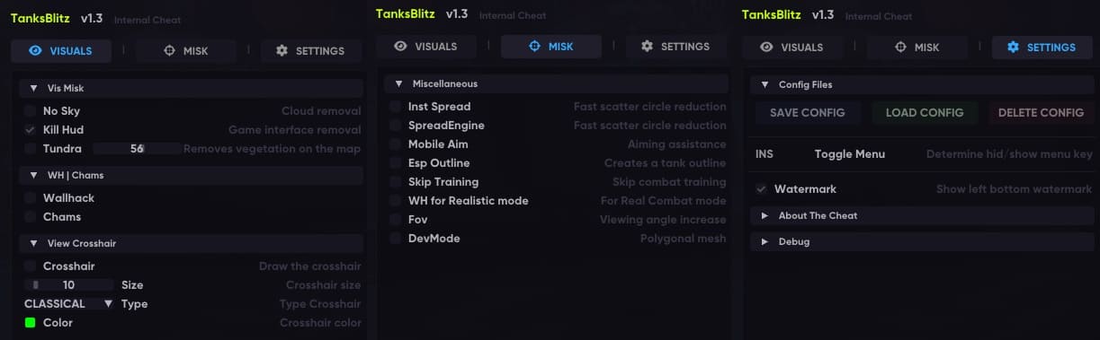 Cerberus World of Tanks Blitz is working on EU (Steam) version.