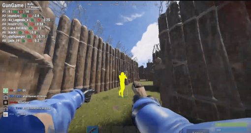 Covcheg Rust cheat with aimbot, esp and more