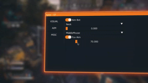 ST Apex Legends cheat with aimbot, esp & more