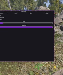 Covcheg Rust cheat with aimbot, esp and more