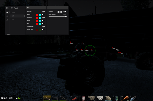 External cheat for Deadside by Capyhax with Aimbot, ESP & more features