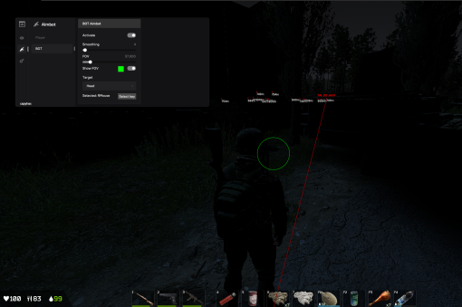 External cheat for Deadside by Capyhax with Aimbot, ESP & more features