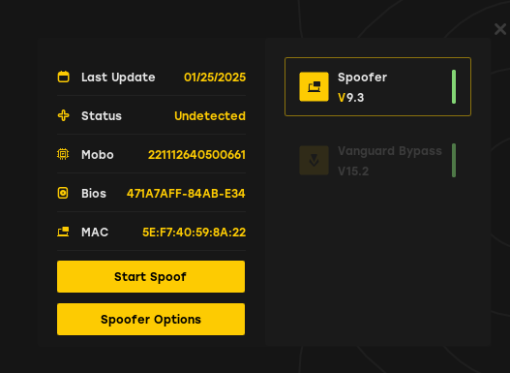 Private Permanent HWID Spoofer