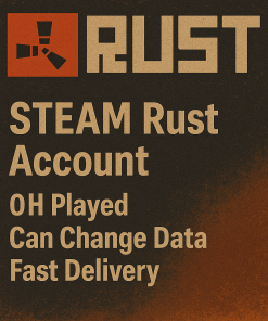 Rust Fresh Steam Account – 0 Hours played – Full Access