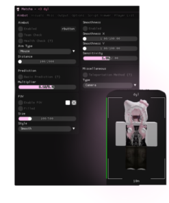 Alternative view of Matcha Roblox