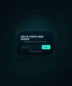 Alternative view of Map Radar Delta Froce