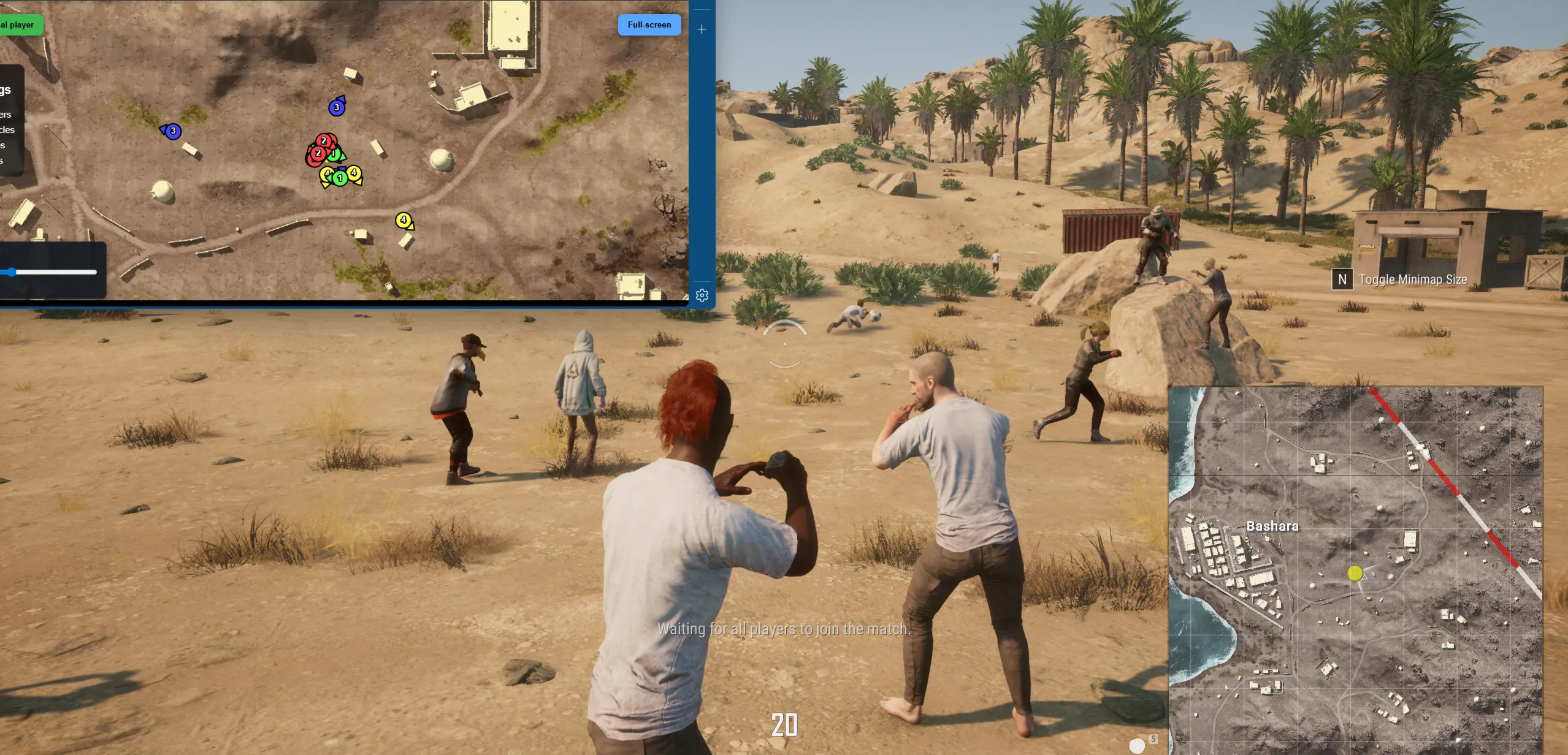 Browser Radar PUBG