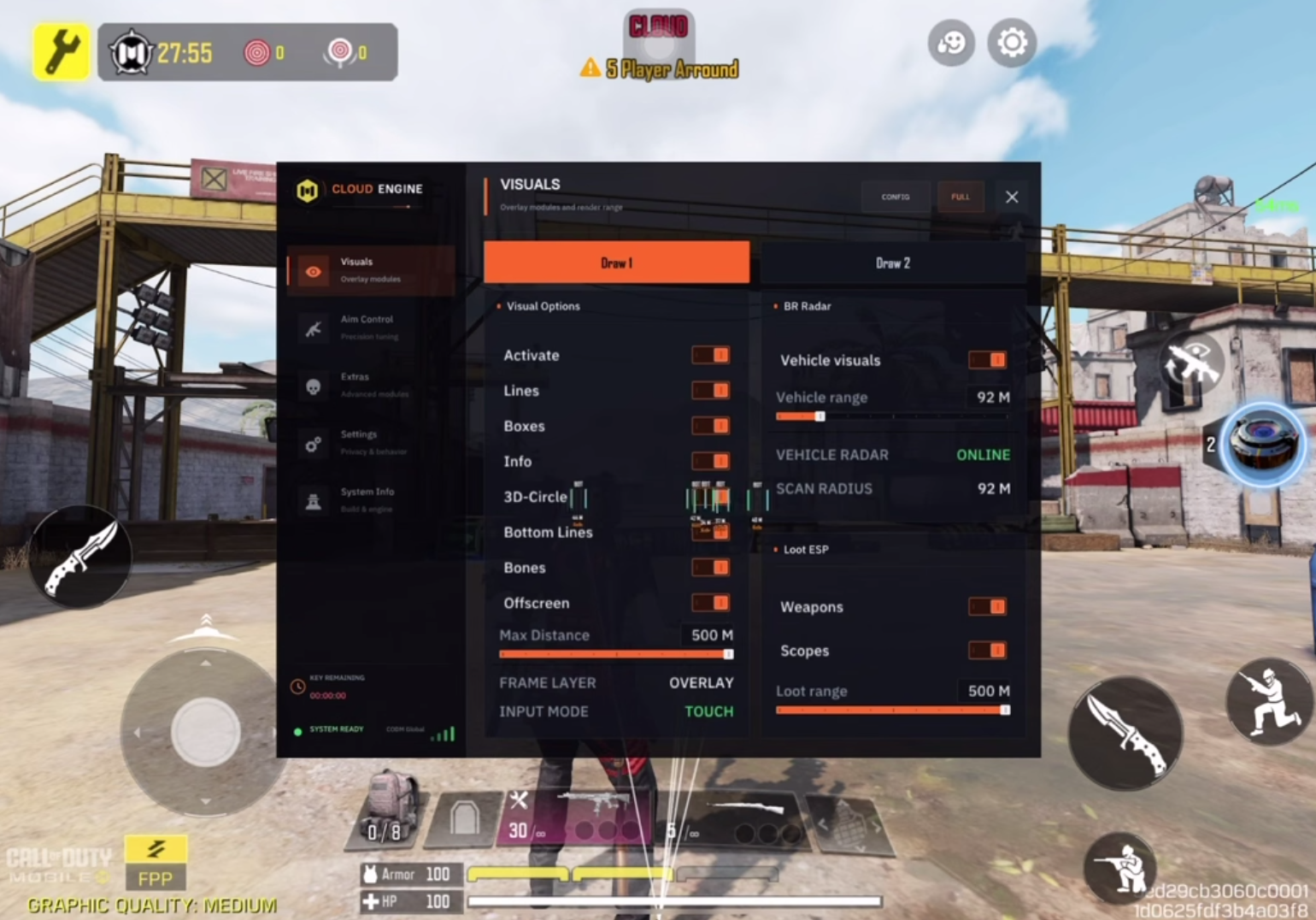 Cloud Call of Duty: Mobile iOS